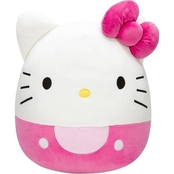 Squishmallows Hello Kitty Pink Bow & Shorts 14-Inch - Sanrio Ultrasoft Stuffed