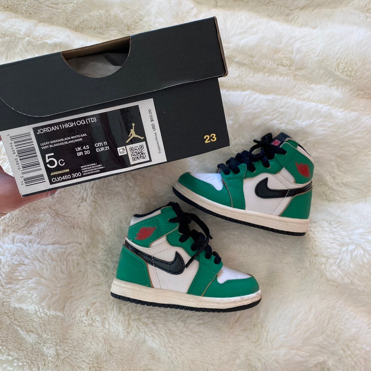 Jordan 1 Retro High (Lucky Green)
