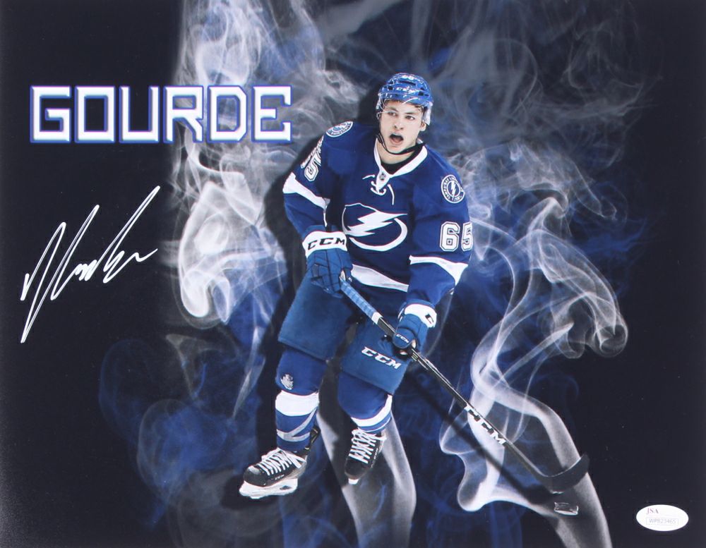 Yanni Gourde Signed 11x14 Poster JSA