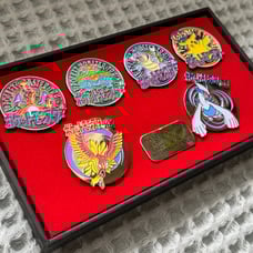 Pokemon Pocket Monsters 2000 Millennium Badge Set