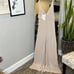 House of CB 'Evana' Stone Ribbed Knit Jumpsuit NWT