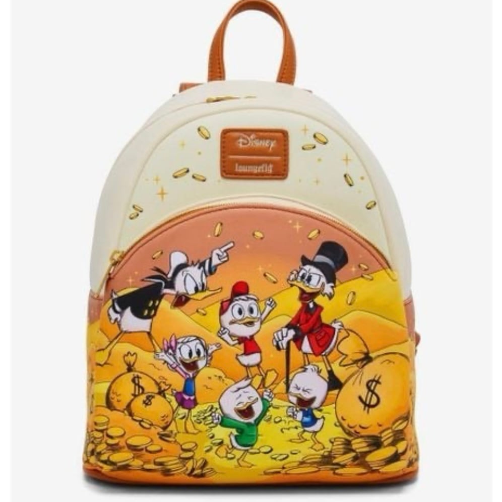 Loungefly Disney DuckTales Money Vault Mini Backpack