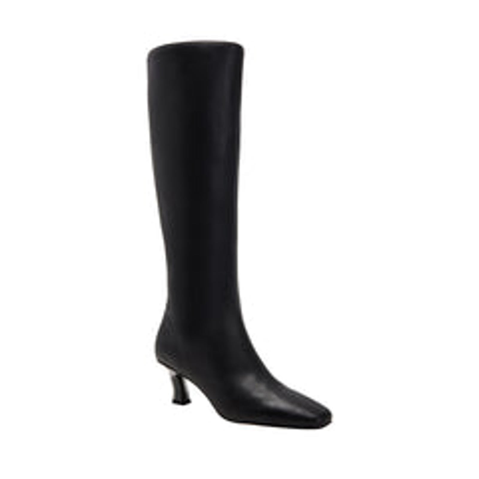 Katy Perry Boot Womens Zipper Faux Leather Knee-High Boots 149