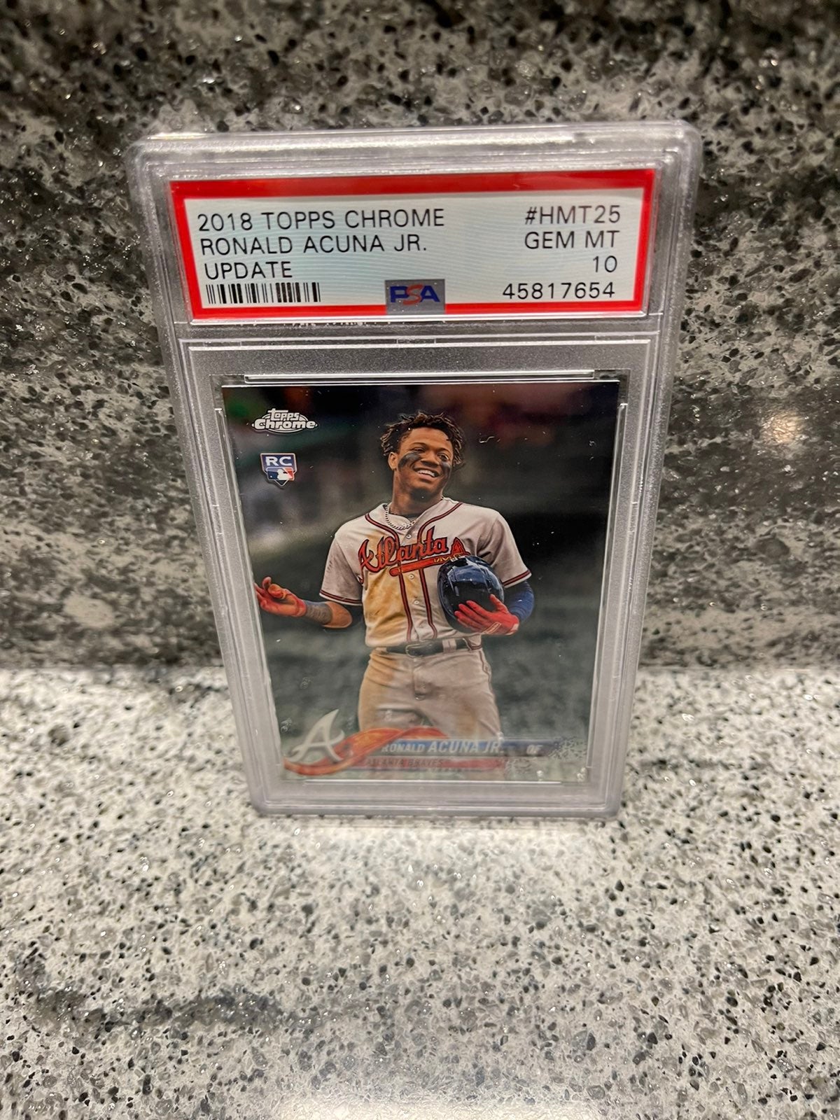2018 Topps Chrome Update Ronald Acuna Jr