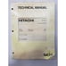 HITACHI ZAXIS 80 80LC Excavator Technical Operators Manual Serial No. 06001
