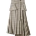 LILYBROWN Pleated Corset Skirt