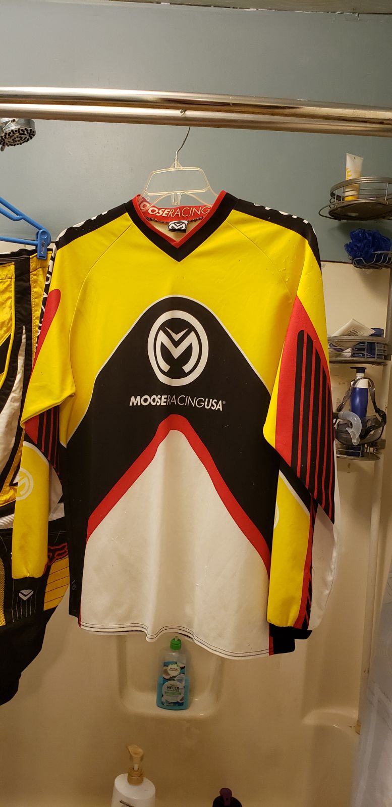 Moose racing Jersey and fox riding pants