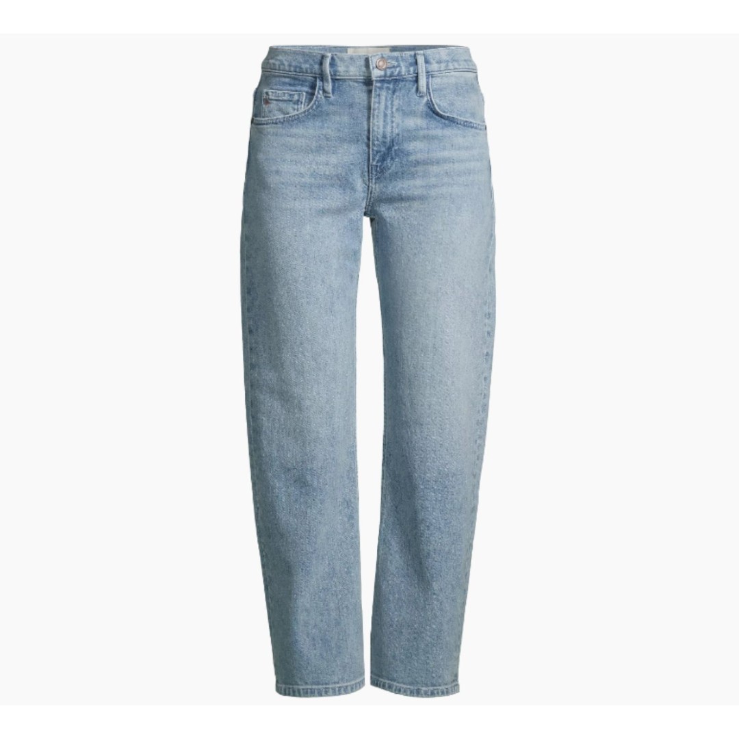 Lafayette 148 Bedford High Rise Stretch Wide Leg Jeans 31