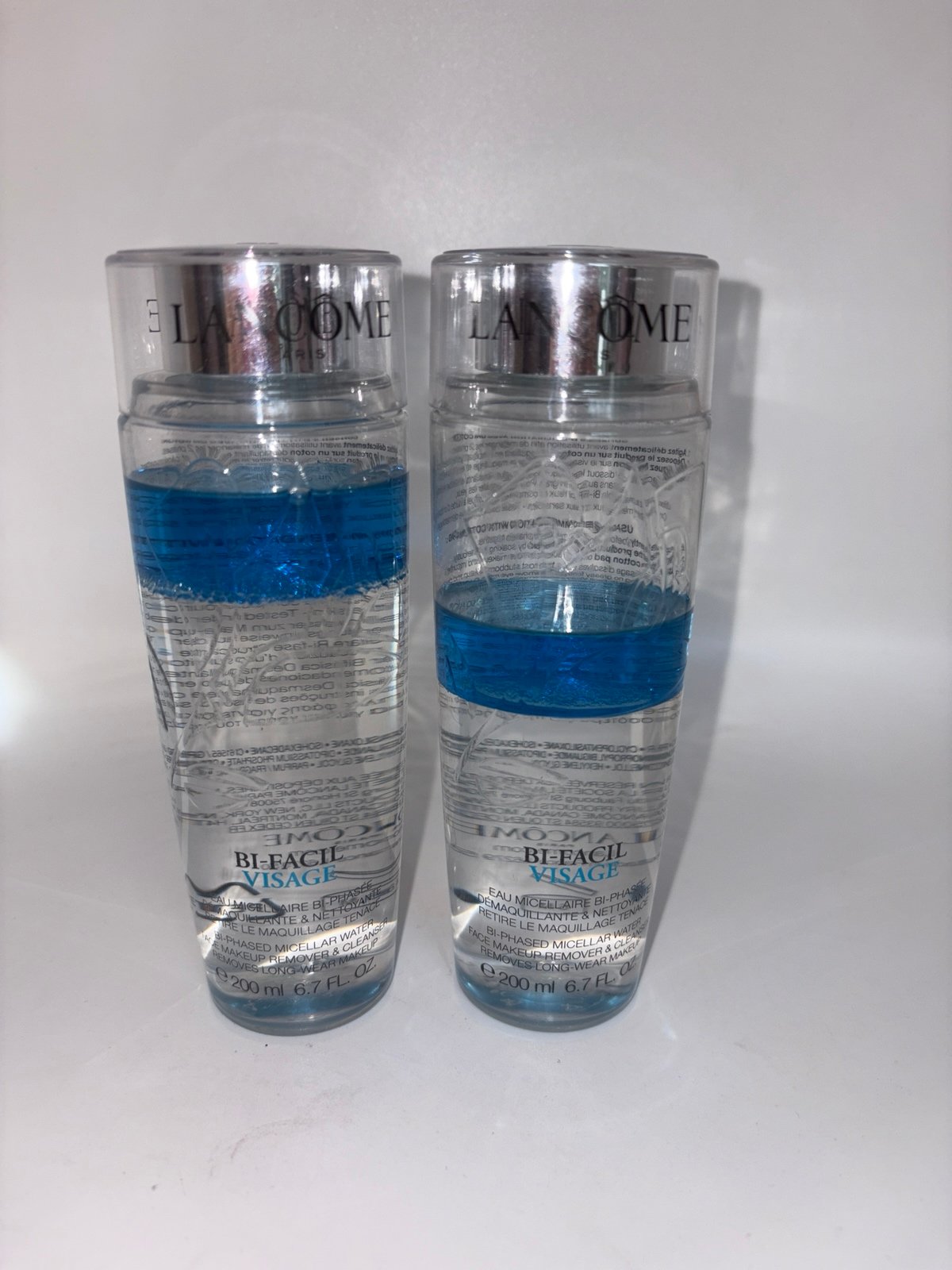 Lancôme Bi-Facil Visage Makeup Remover & Cleanser x 2