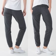 Lululemon Sattva Pant II Sz 6/29” In Heathered Black