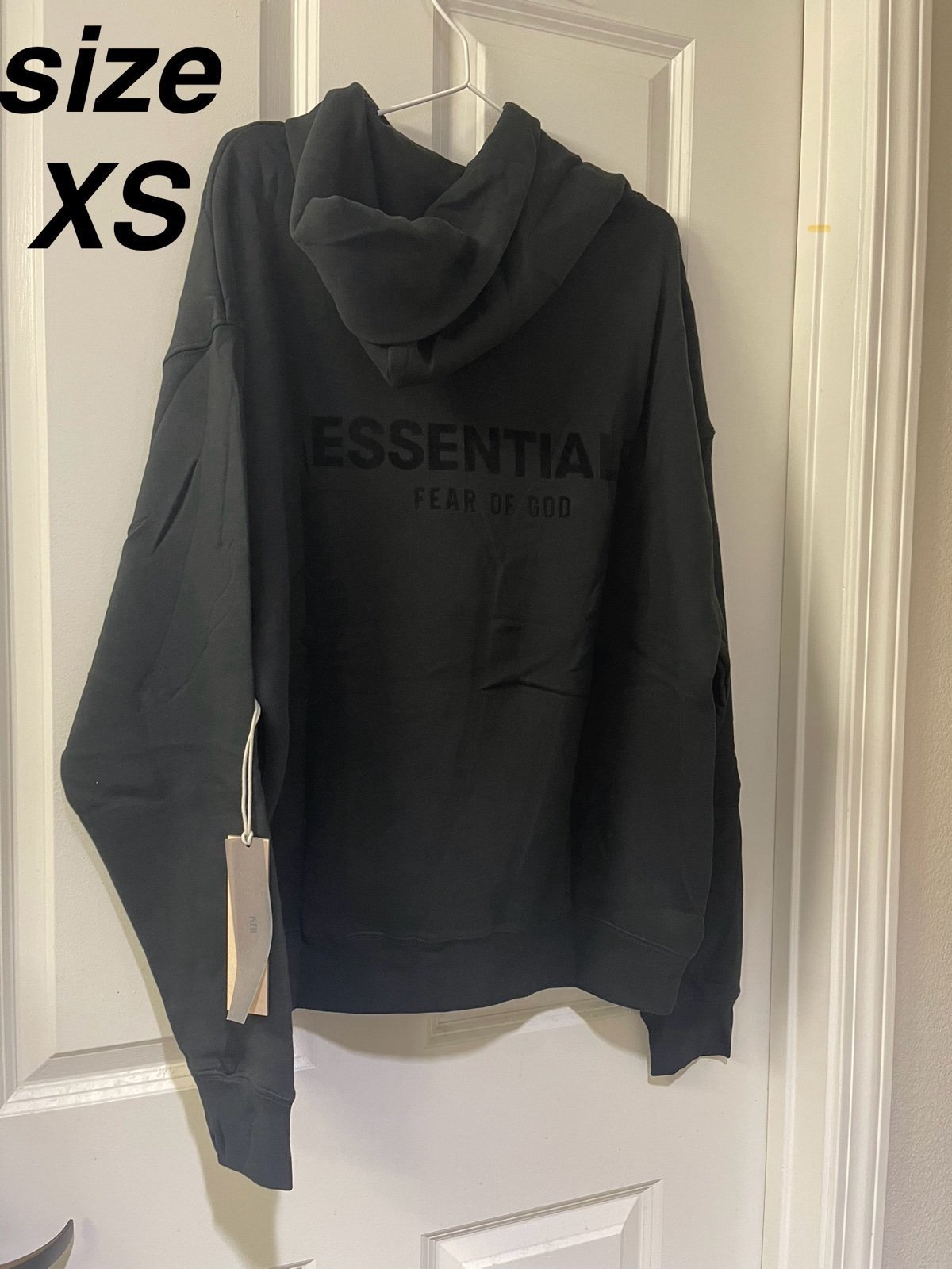 Bundle for Paris Zamora Essentials Sweatpants black + hoodie Size XS