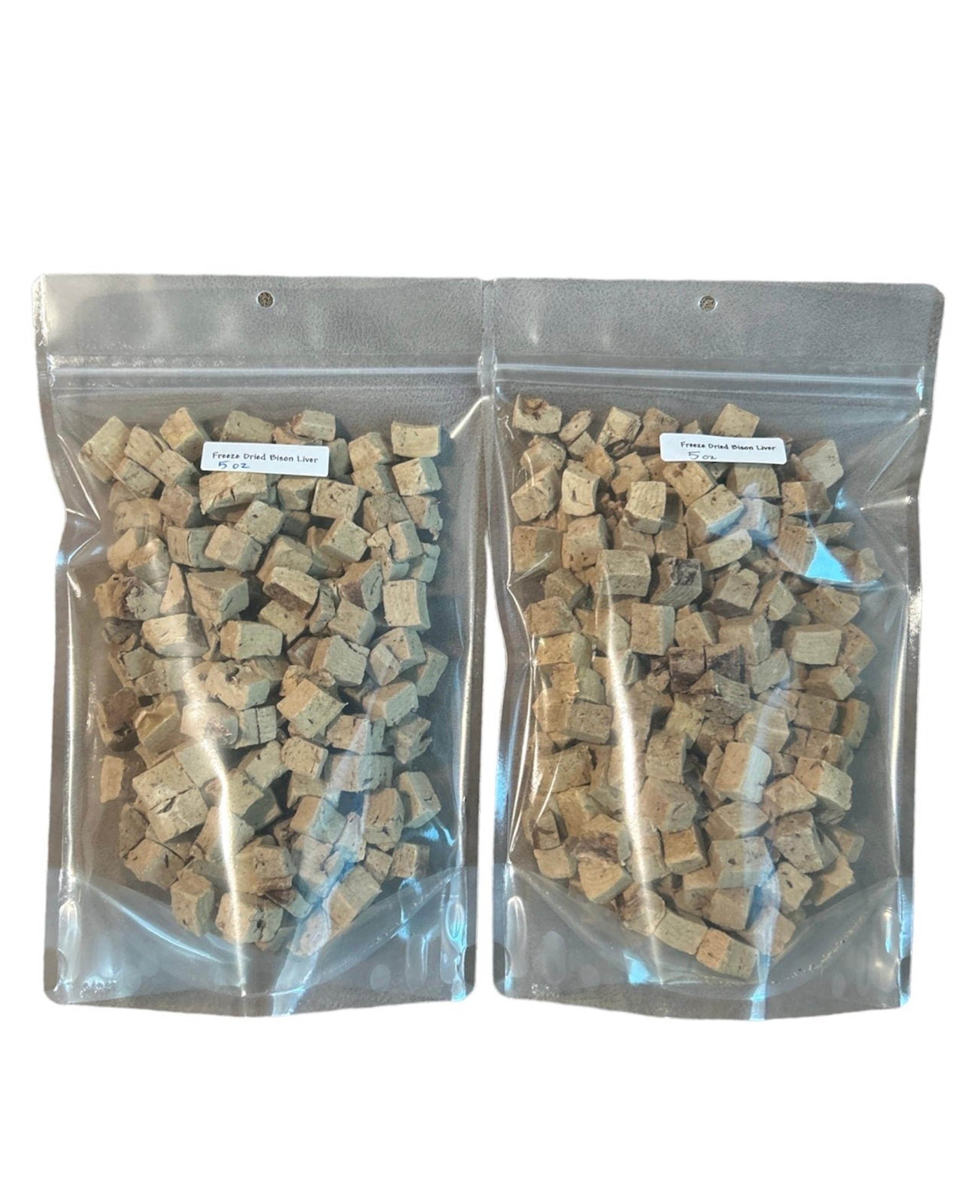((Last one))USA Made Freeze Dried Bison 5oz Food Toppers For Dogs