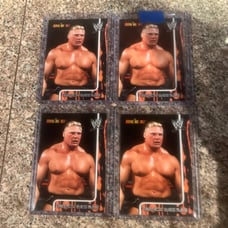 2002 Fleer Royal Rumble Brock Lesner card