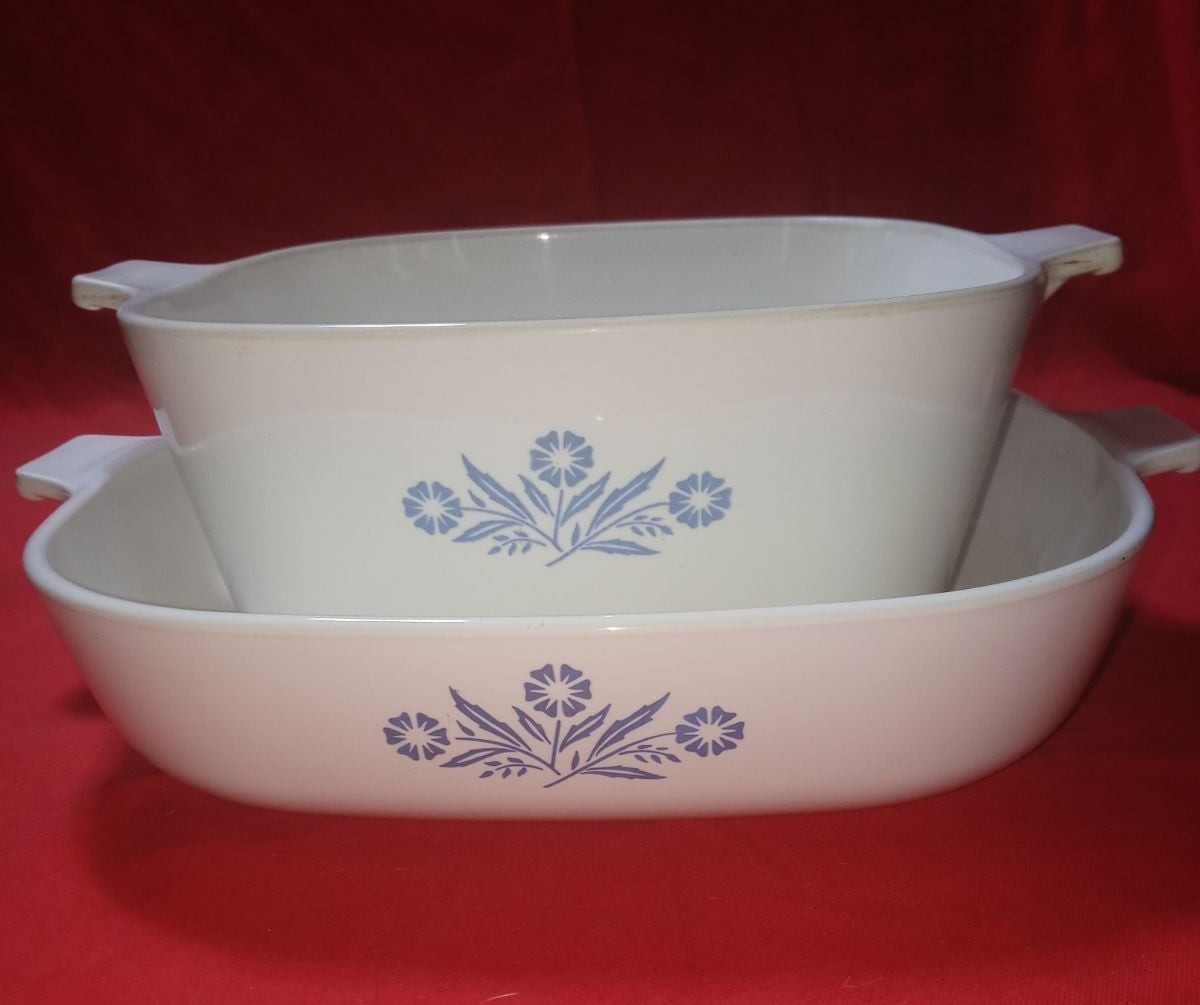 Vintage Corning Ware Blue Cornflower
