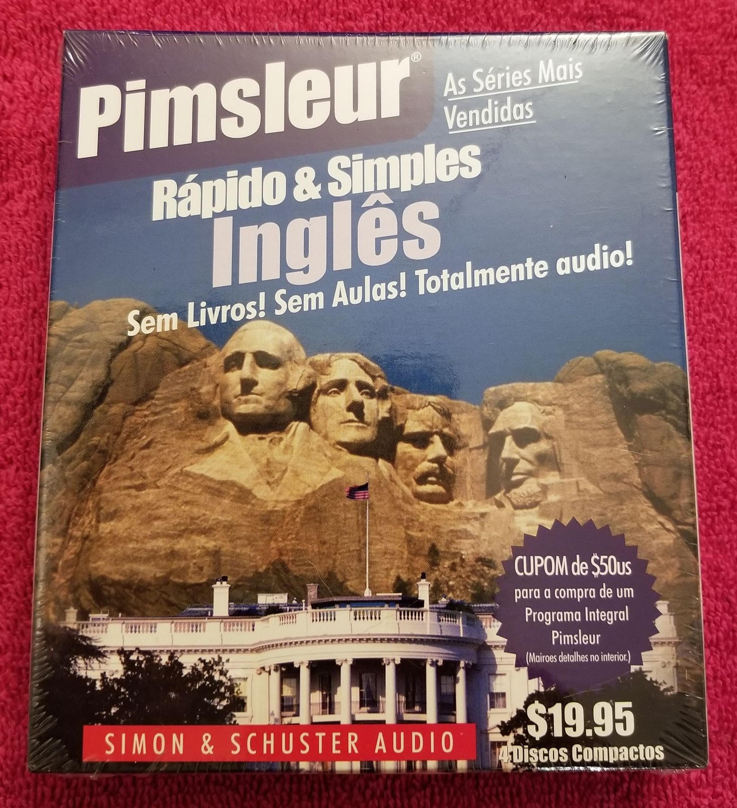 Pimsleur Rapido & Simples Ingles CD