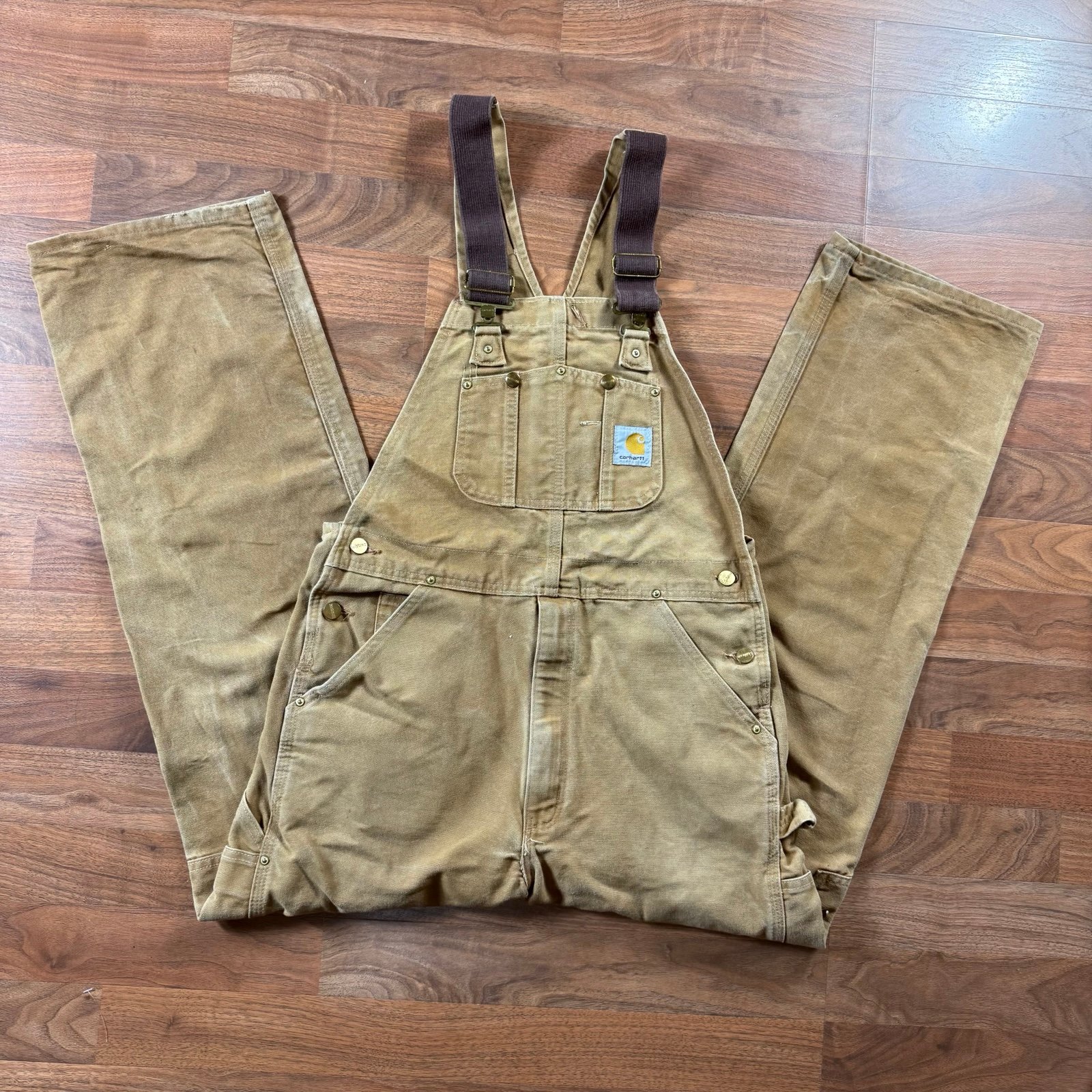 Vintage VTG Carhartt Double Knee Overalls