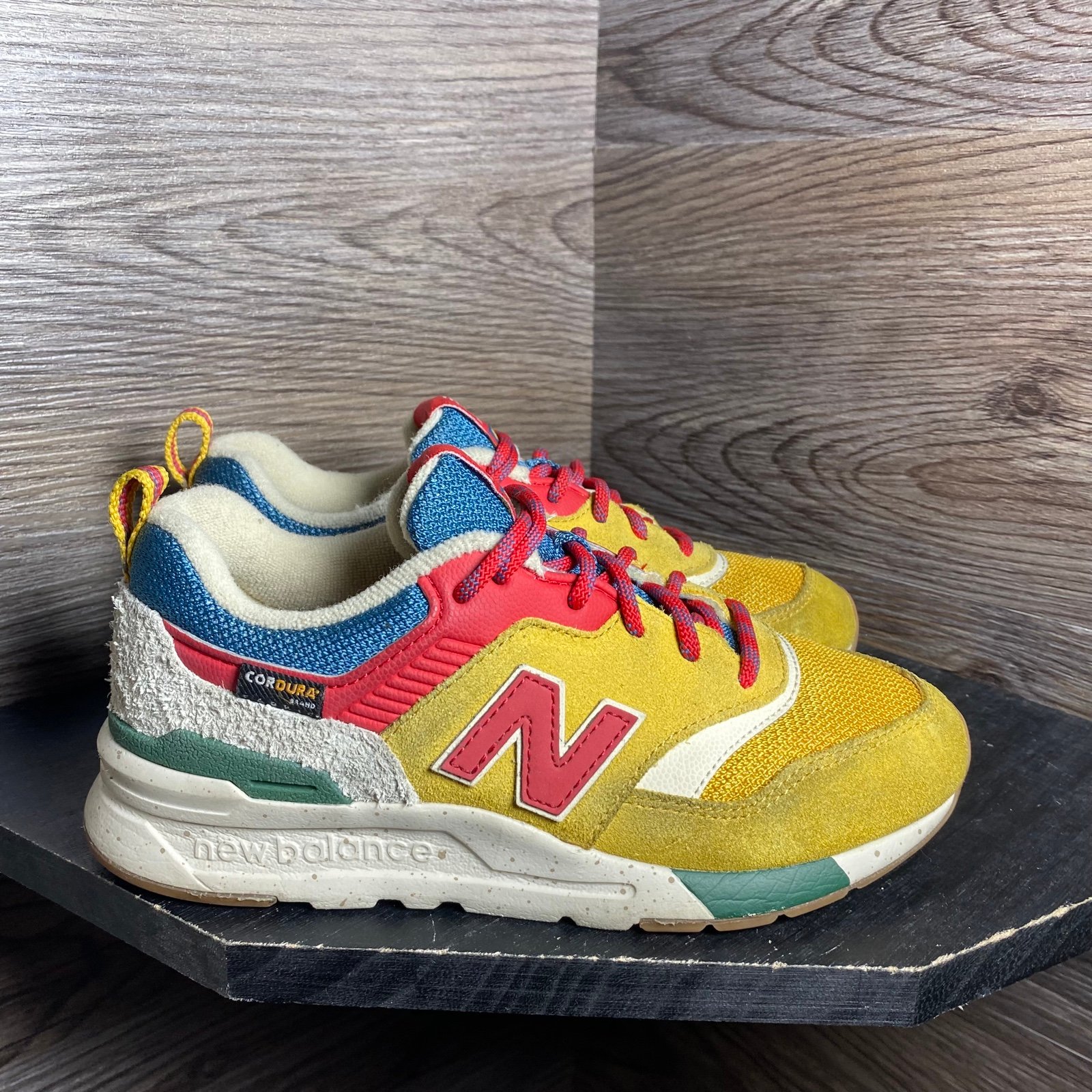 New balance 997h blue yellow red green
