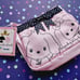 Sanrio Vintage Brunch & Lunch doll pink cosmetic stationery bag purse vtg new