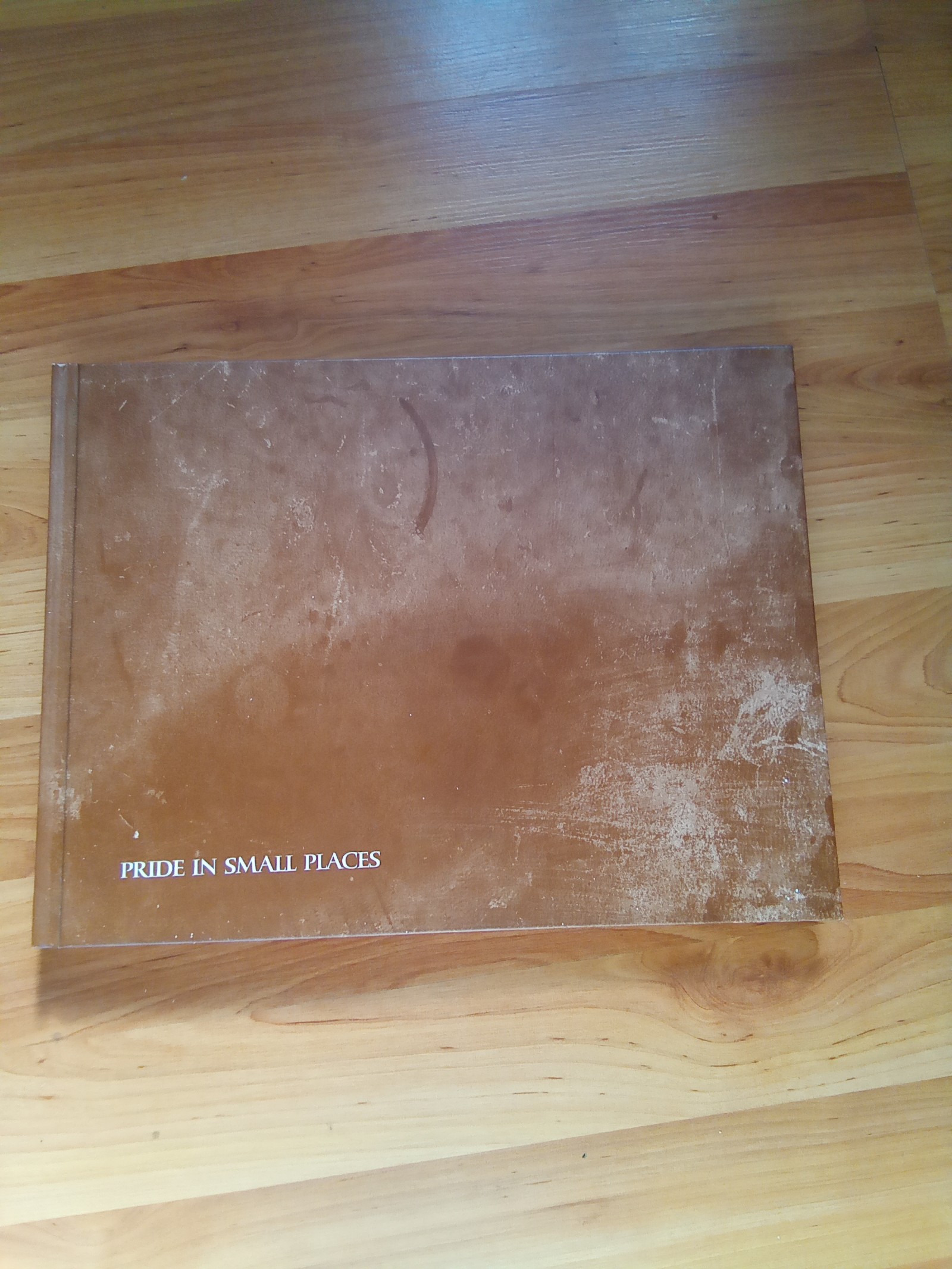 BOOK FIRST EDITION 2004  PRIDE IN SMALL PLACES BY DAVID WEALE SIGNED  BY AUTHOR