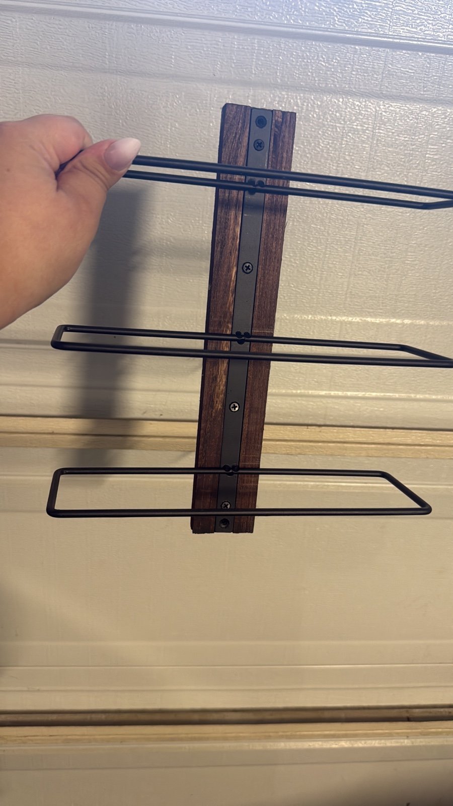 Dark wood wine racks 6 available