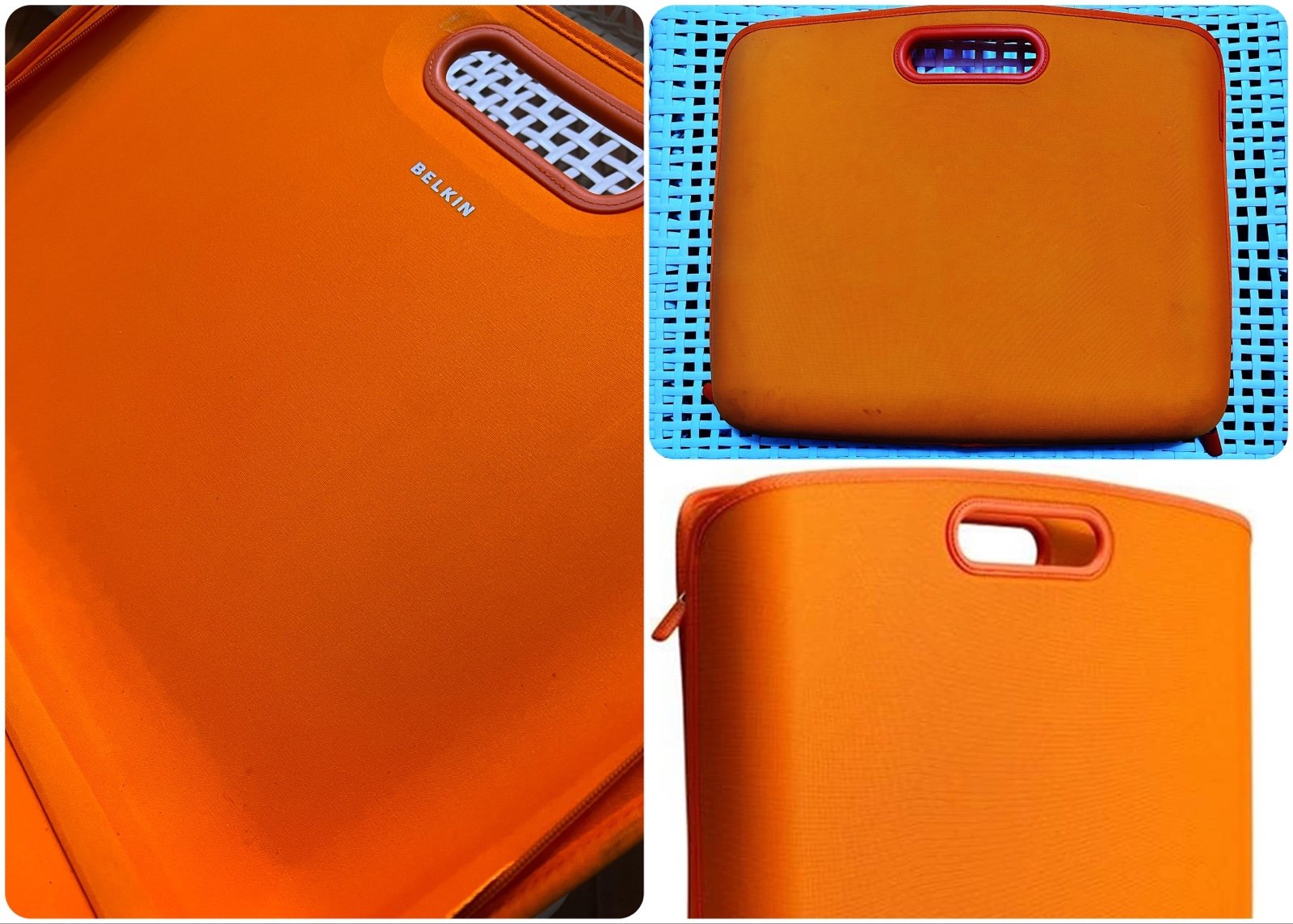 Belkin F8N042-ORG SleeveTop Notebook PC Case - Orange *READ*