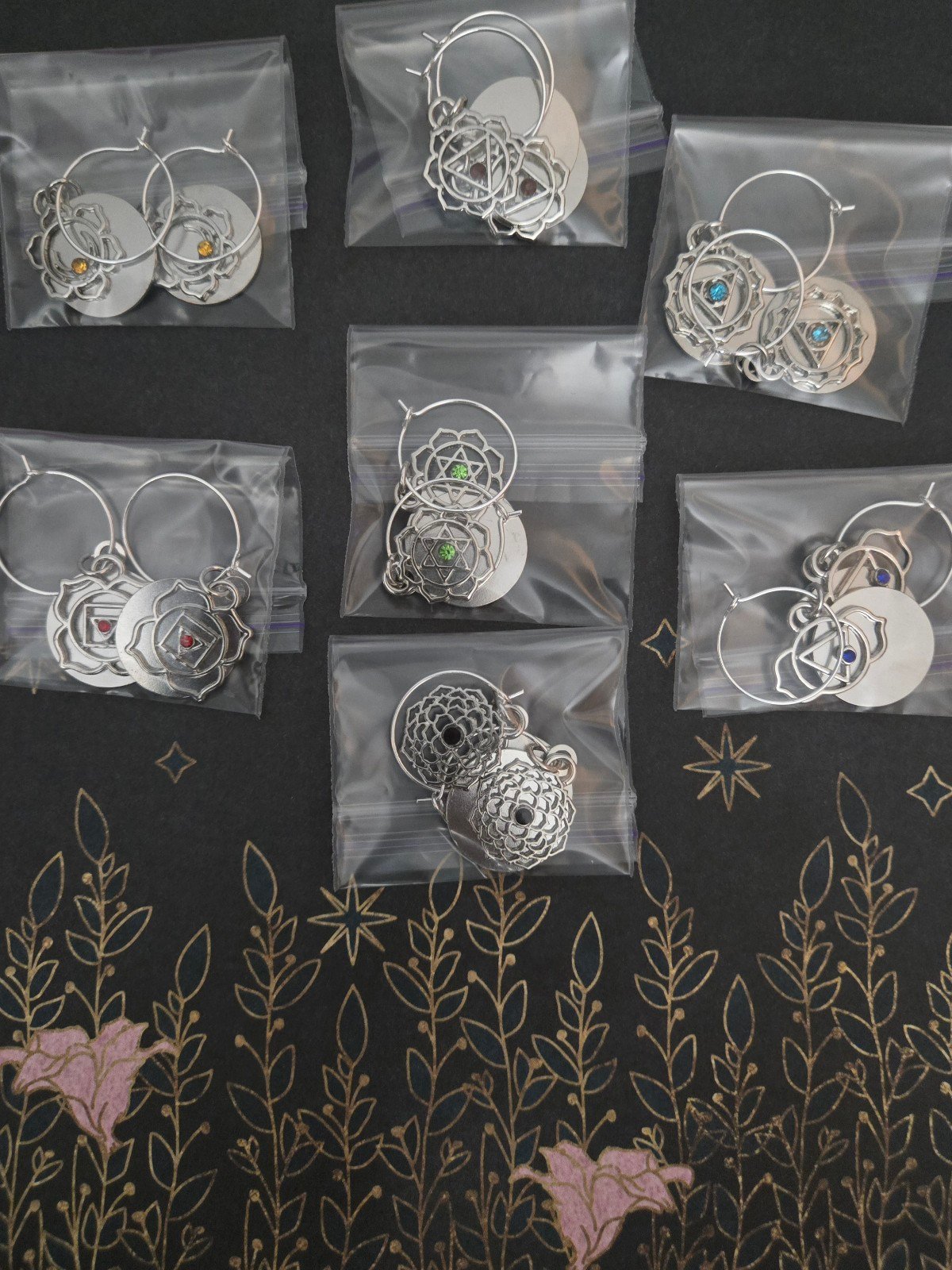 Chakra Earrings