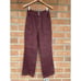 HERON PRESTON Top-stitched cotton-twill straight-leg pants 26