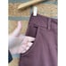 HERON PRESTON Top-stitched cotton-twill straight-leg pants 26