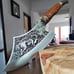 Stainless Steel Asian Kitchen Knife Butcher Chef Damascus Cleaver Chopping Meat