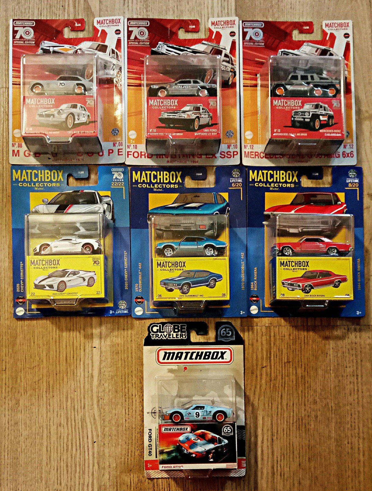 Matchbox bundle of (7)