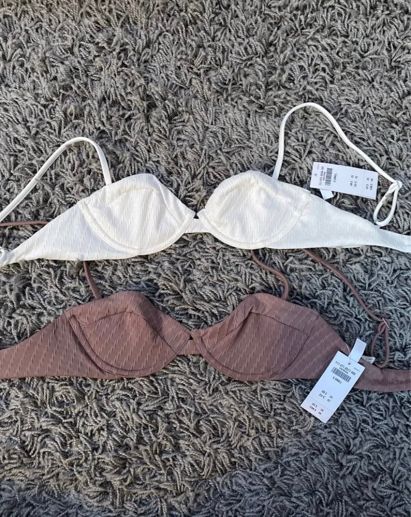underwire bikini tops