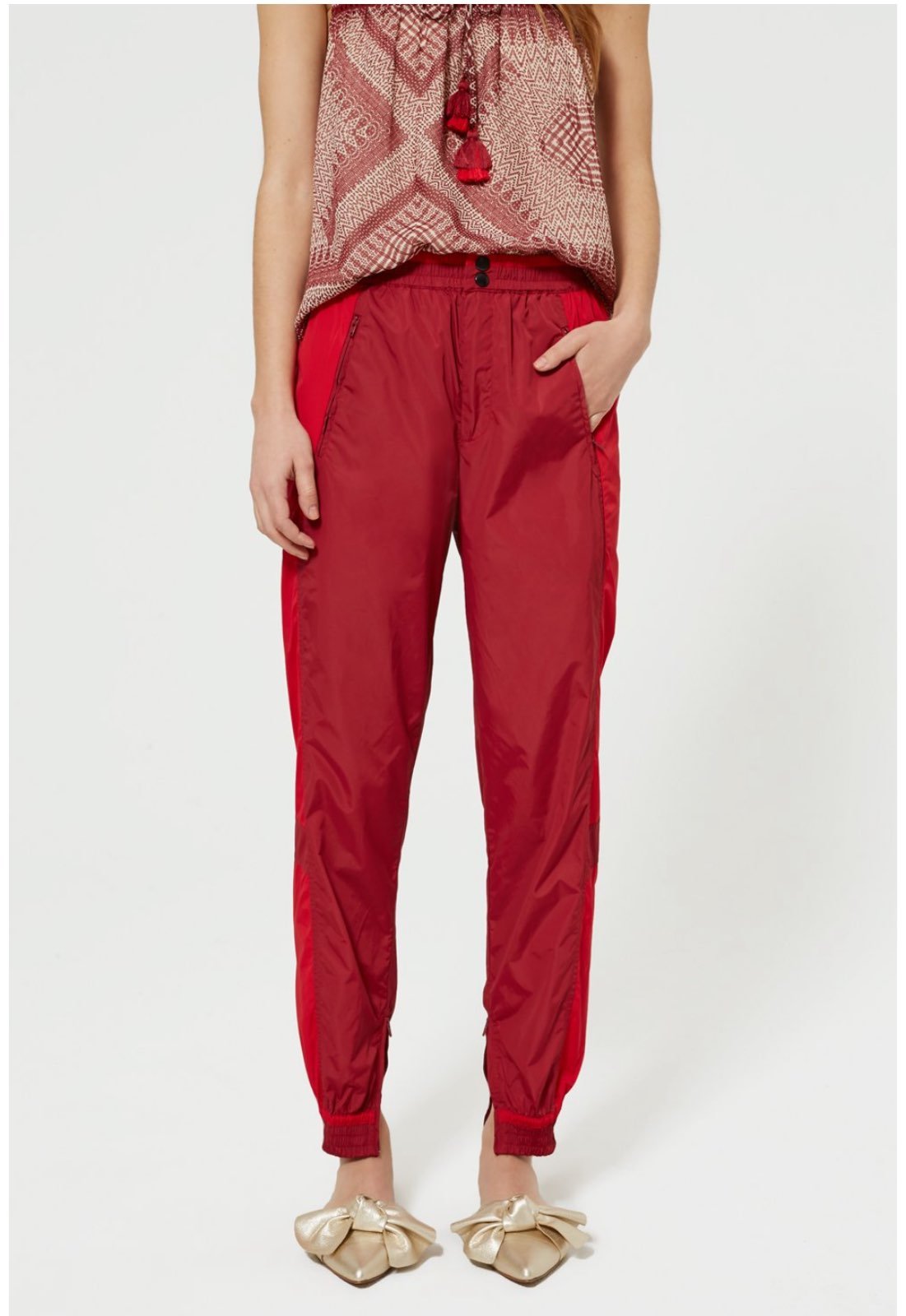 Rebecca Minkoff nia red jog pants
