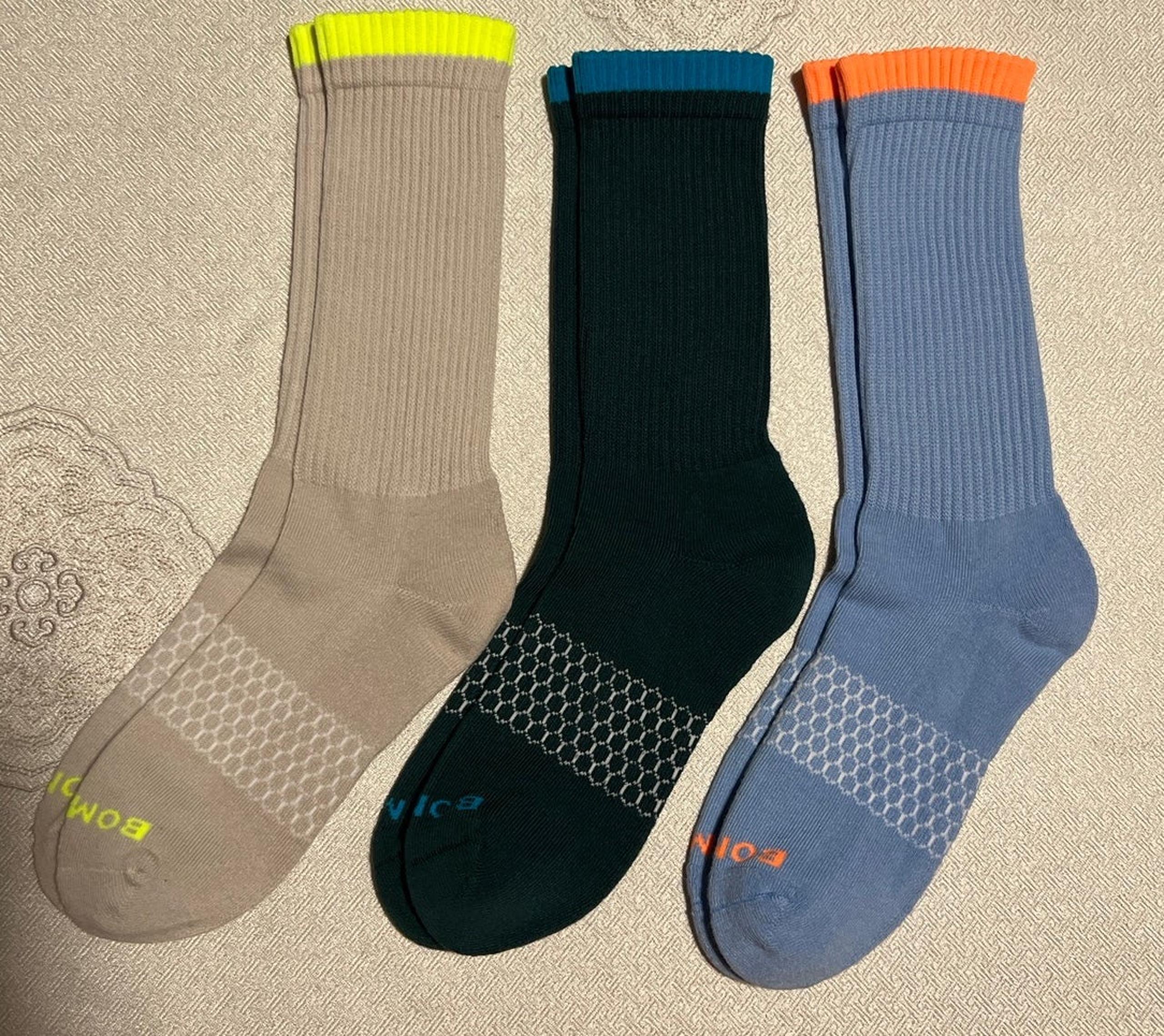 BOMBAS Women's Everyday Performance Calf Sock 3-Pack/Size Medium/1071