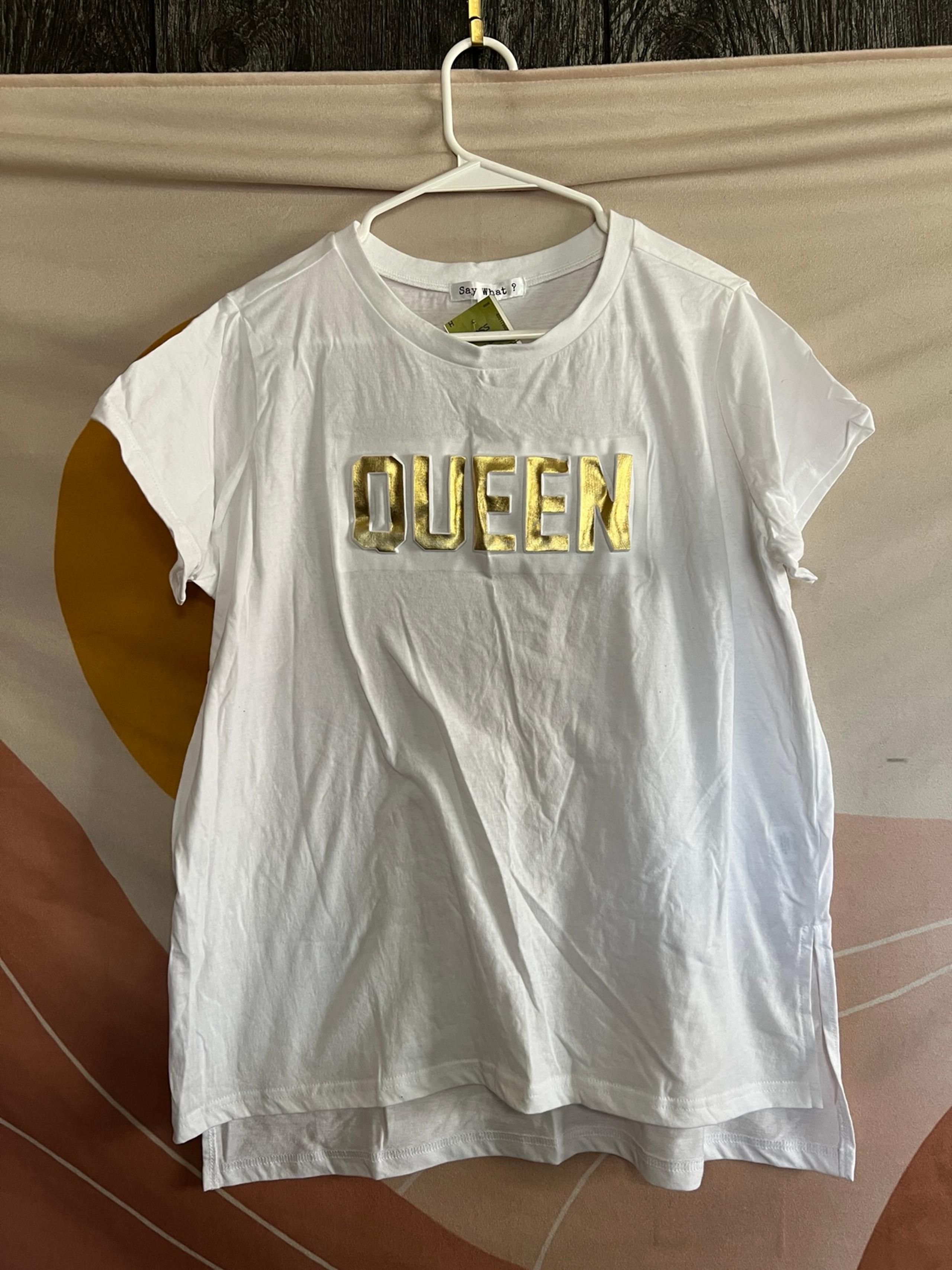 Say What? T Shirt Juniors Size XL