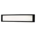 Woodbury 24.6 in. 1-Light Matte Black Integrated LED Bathroom Vanity Light Bar