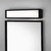Woodbury 24.6 in. 1-Light Matte Black Integrated LED Bathroom Vanity Light Bar