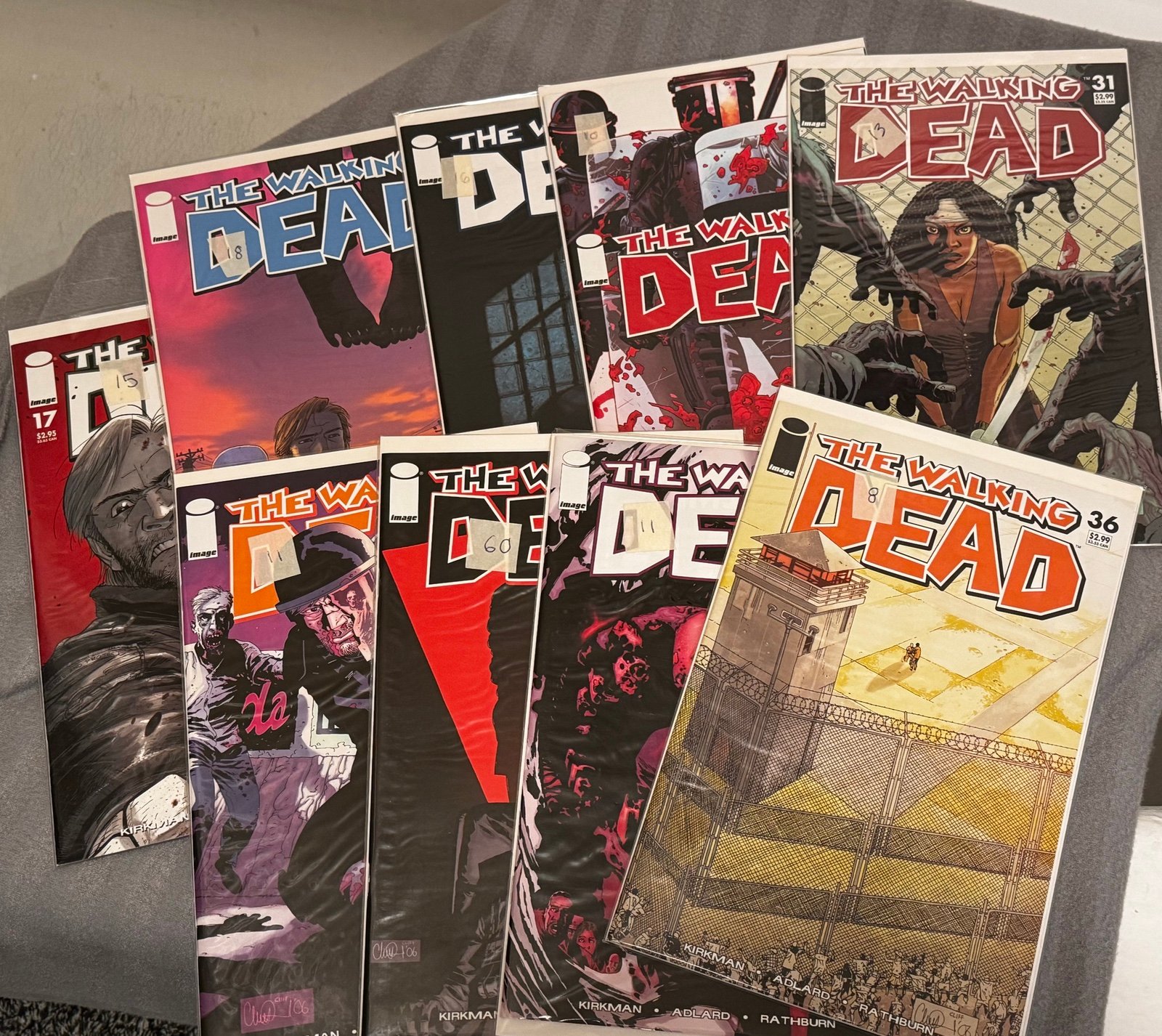 27 New First Run Walking Dead Comics