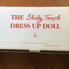 danbury mint Shirley Temple Dress Up Doll NIB with Two Outfits