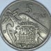1957 Spain Francisco Franco 50 Pesetas #62