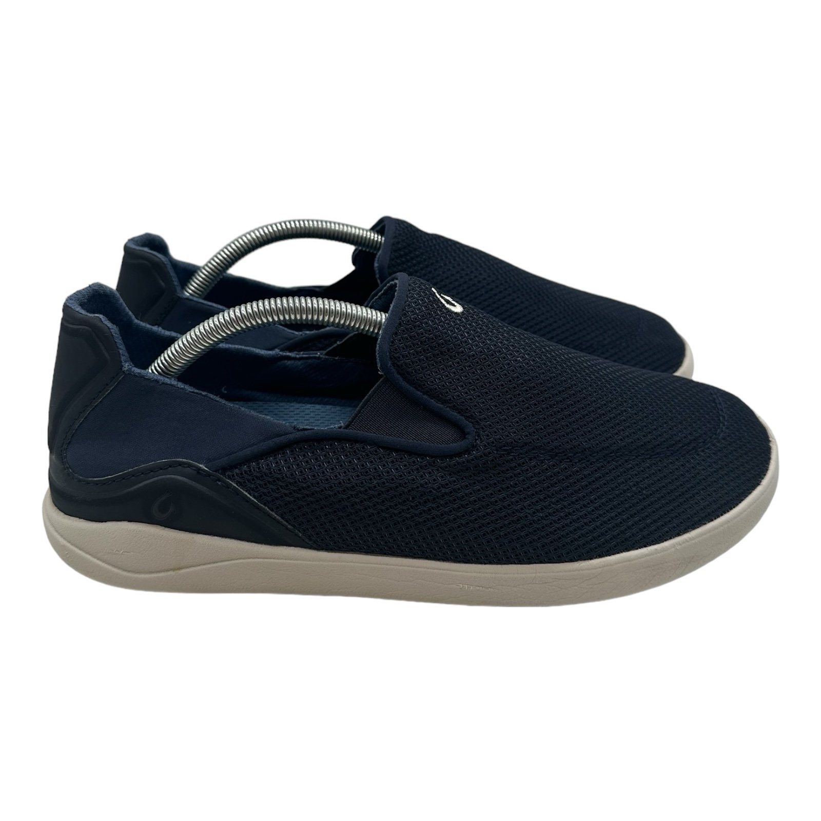 Olukai Nohea Pae Shoes Men's Size 11 Navy Blue Convertible Water Boat Loafers