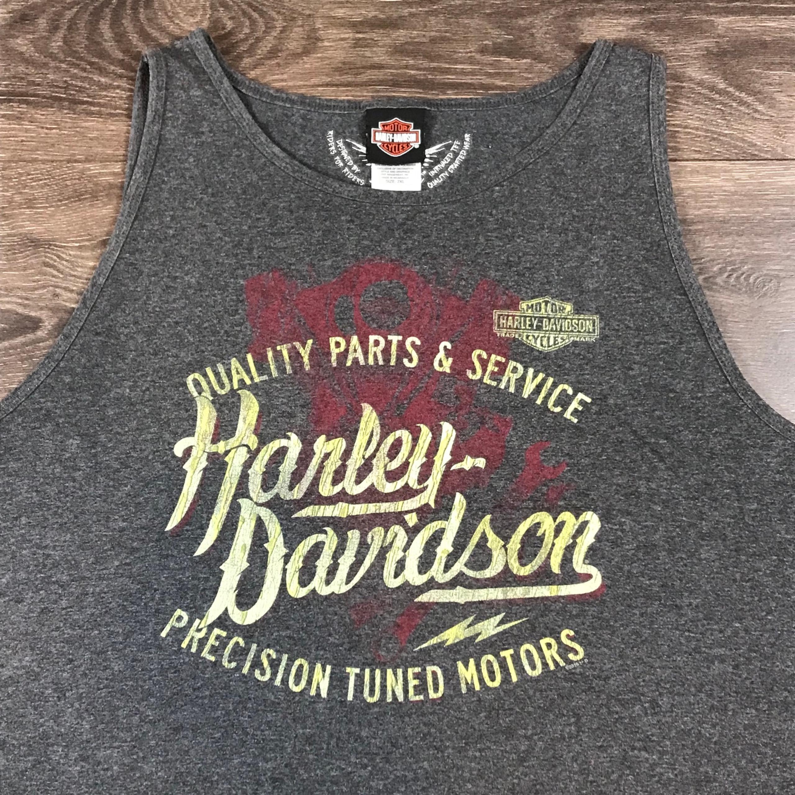 Harley-Davidson Jacksonville Florida Oldest Dealer Men’s Biker Tank Top Size XXL