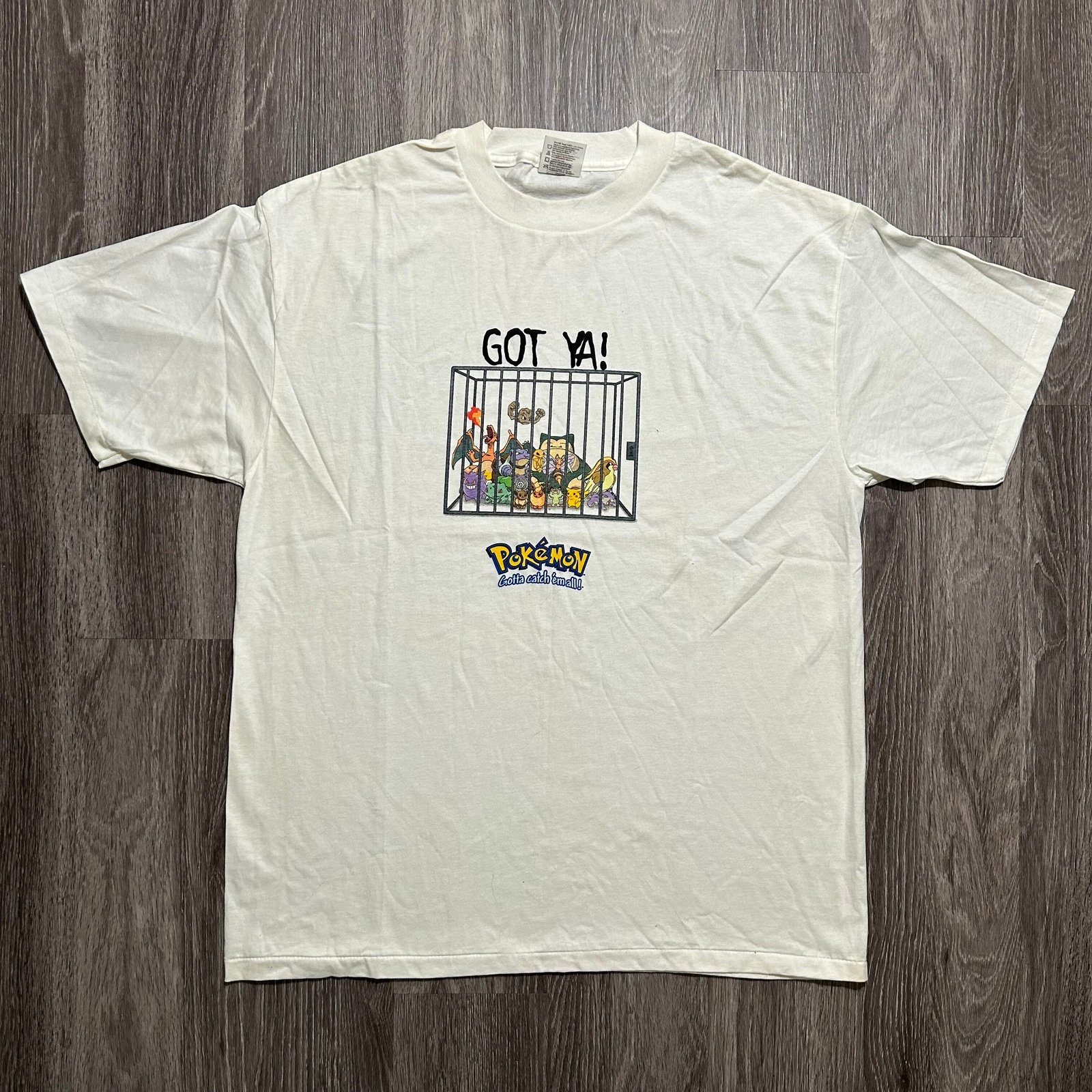 Vintage 90’s Pokémon “Got Ya!” T Shirt DS