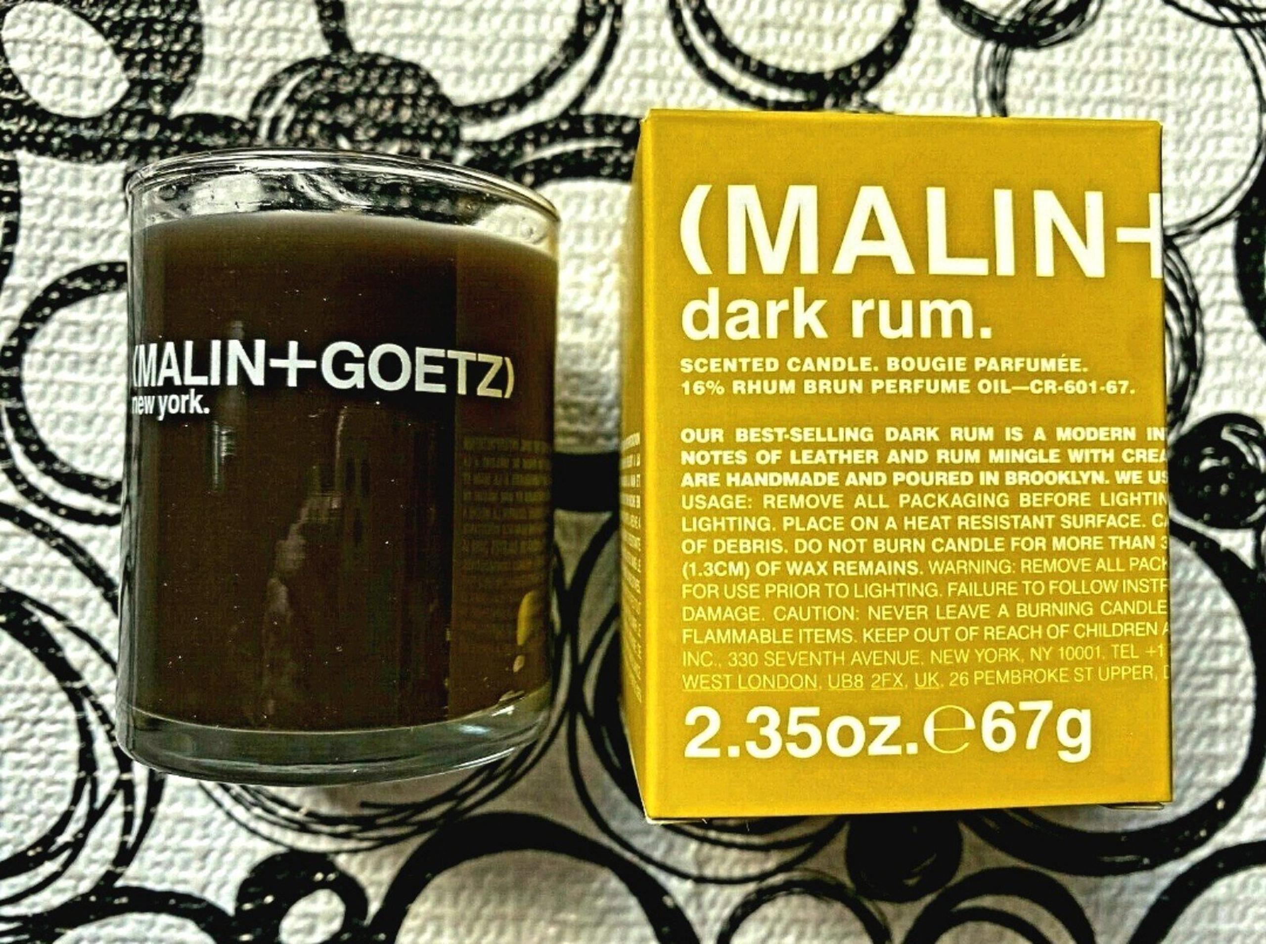 Malin goetz Darmstadt dark rum.