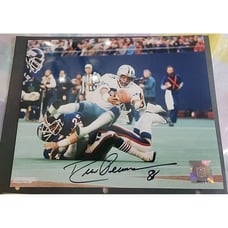 drew pearson autographed 8x10 photo with Certificate Of Authenticity