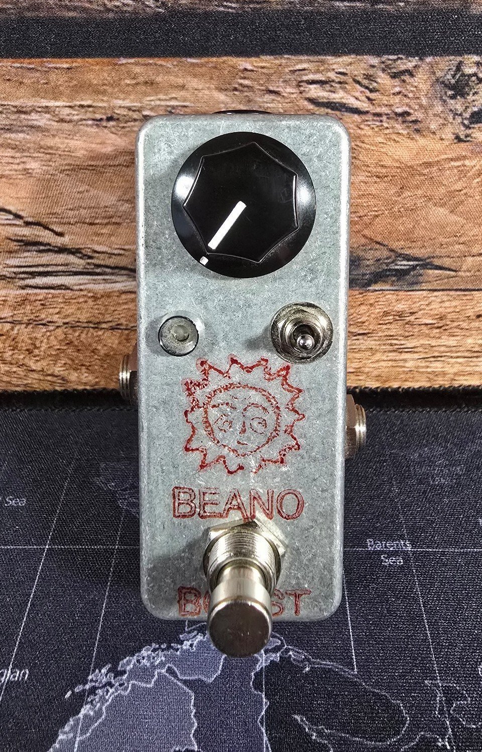 Pre-Owned Analogman Beano Boost Limited Edition Guitar Pedal Only! (Grey Metal)