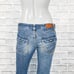 orSlow Japan Women's mid rise crop Denim Jeans multi pocket sz 1