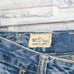 orSlow Japan Women's mid rise crop Denim Jeans multi pocket sz 1