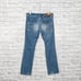 orSlow Japan Women's mid rise crop Denim Jeans multi pocket sz 1