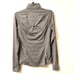 Athleta Running Wild Gray & Neon Green 1/4 Zip Up Pullover - Size SMALL