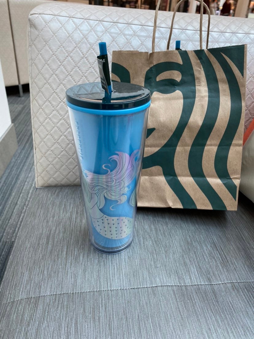 NEW, Starbucks Mermaid Tumbler